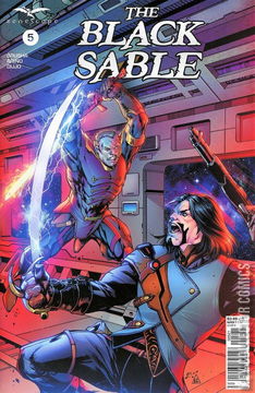 Variant Cover for The Black Sable #5