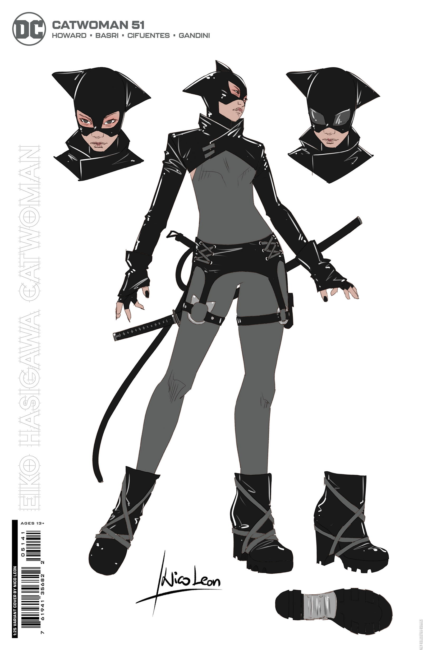 Variant Cover for Catwoman #51