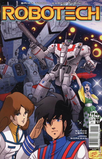 Variant Cover for Robotech #1