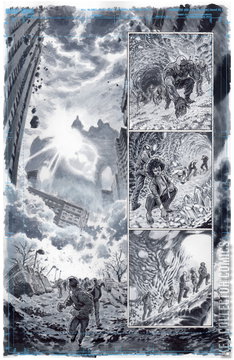 Variant Cover for Olympus Saga: Megalith #1