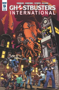 Variant Cover for Ghostbusters International #9