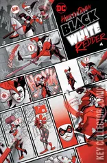 Cover for Harley Quinn: Black, White, Redder #4