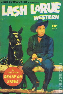 Variant Cover for Lash LaRue Western #4