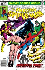 Variant Cover for Amazing Spider-Man #214