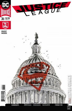 Variant Cover for Justice League #36