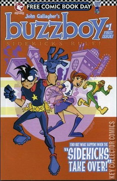 Variant Cover for Buzzboy: Sidekicks Rule! #1