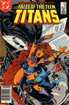 Variant Cover for Tales of the Teen Titans #81