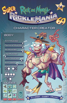 Variant Cover for Rick and Morty: Ricklemania #4