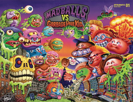 Variant Cover for Madballs vs. Garbage Pail Kids #1