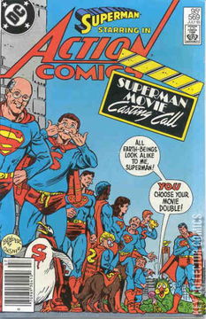 Variant Cover for Action Comics #569