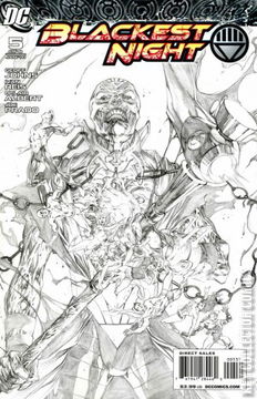 Variant Cover for Blackest Night #5