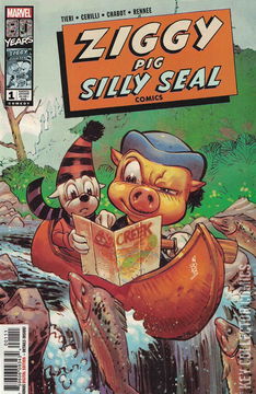 Variant Cover for Ziggy Pig Silly Seal Comics #1