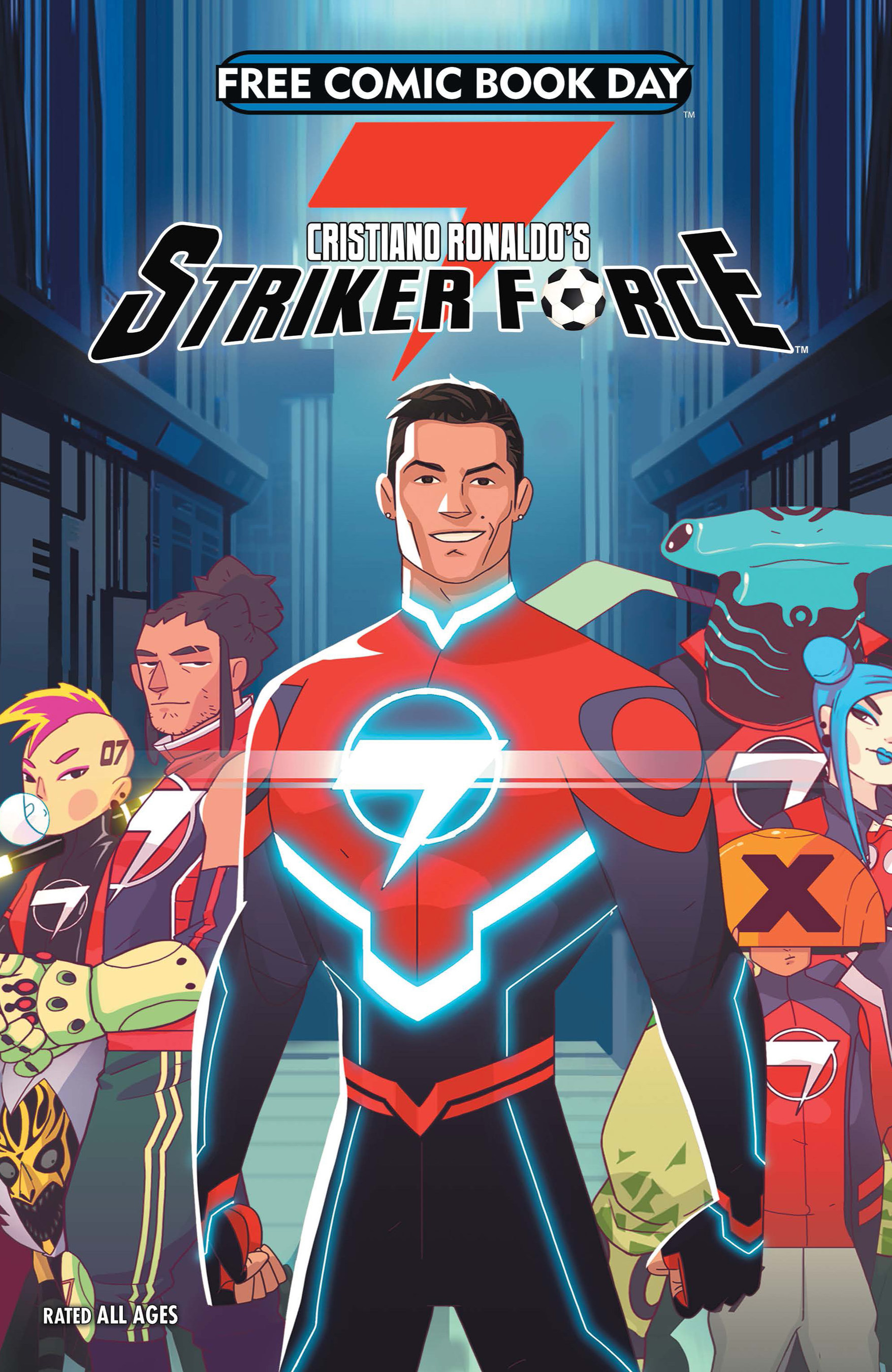 Free Comic Book Day 2019: Cristiano Ronaldo's Striker Force 7