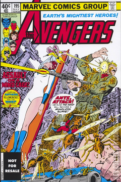 Variant Cover for Avengers, The #195