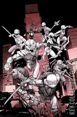 Variant Cover for Mighty Morphin Power Rangers / Teenage Mutant Ninja Turtles #1
