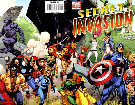 Variant Cover for Secret Invasion #1