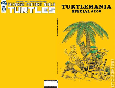 Variant Cover for Teenage Mutant Ninja Turtles #100