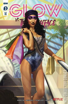 Variant Cover for Glow vs The Babyface #3