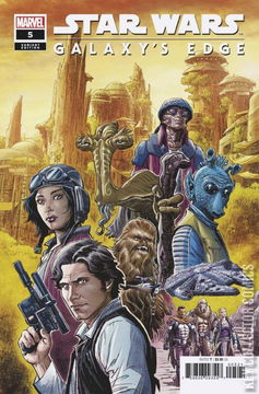 Variant Cover for Star Wars: Galaxy's Edge #5