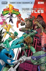 Cover for Mighty Morphin Power Rangers / Teenage Mutant Ninja Turtles #2