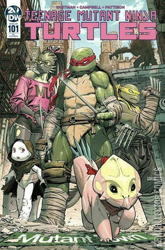 Variant Cover for Teenage Mutant Ninja Turtles #101