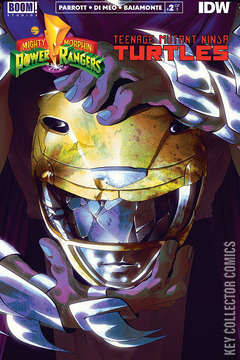 Variant Cover for Mighty Morphin Power Rangers / Teenage Mutant Ninja Turtles #2