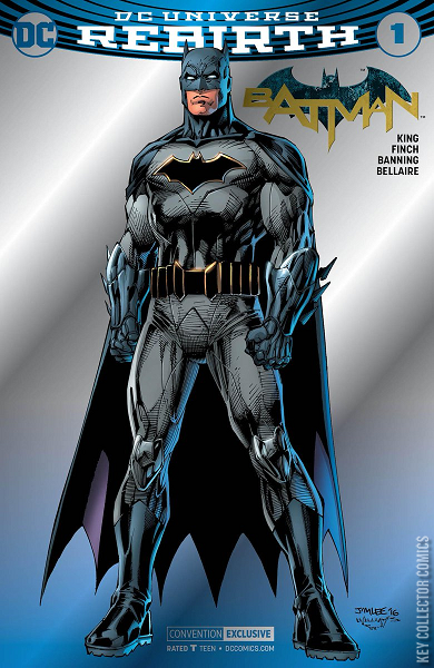 Key Collector Comics - Batman #1 (2016) Variant Listing