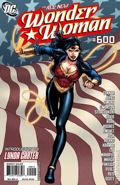 Wonder Woman #600 2nd Print Published August 2010 | Ke