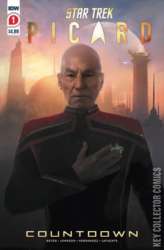 Variant Cover for Star Trek: Picard - Countdown #1
