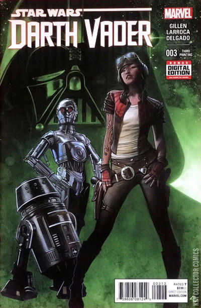 Darth Vader #3 First Appearance Of Dr fashion Aphra First Print 2015