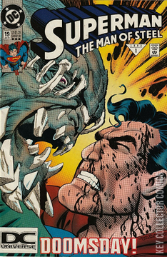 Variant Cover for Superman: The Man of Steel #19