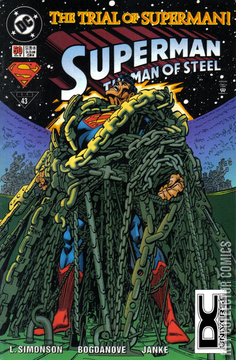 Variant Cover for Superman: The Man of Steel #50
