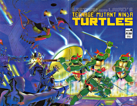 1985 TMNT 4 outlet Rare second print