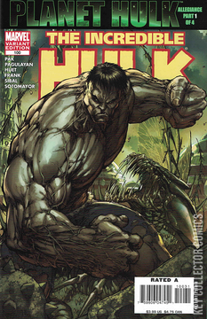 Variant Cover for Incredible Hulk #100