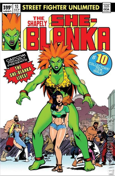 Variant Cover for Street Fighter Unlimited #10