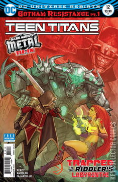 Variant Cover for Teen Titans #12