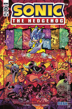 Variant Cover for Sonic the Hedgehog #25