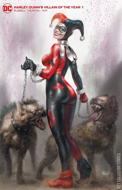 Cover art for Harley Quinn's Villain of the Year #1 C2E2
