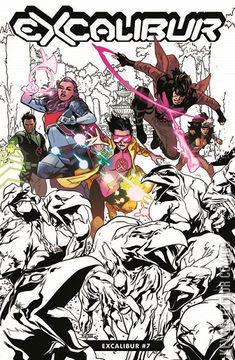 Variant Cover for Excalibur #7