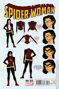 Variant Cover for Spider-Woman #5