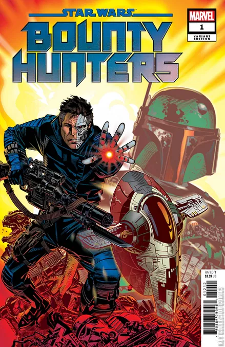 Cover art for Star Wars: Bounty Hunters #1 