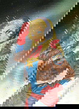 Variant Cover for Captain Marvel #16