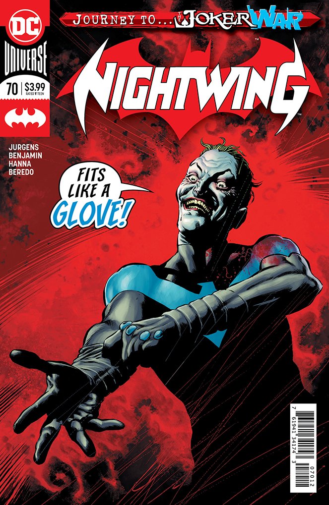 Variant Cover for Nightwing #70