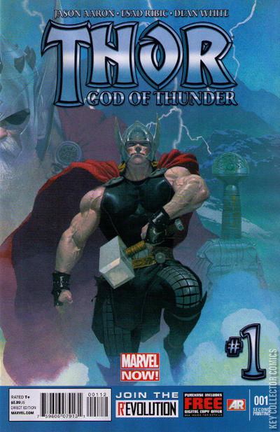 Newest Thor #2 1:25 Ribic Incentive CBCS 9.8 1st full app. of Thor Goddess of Thunder