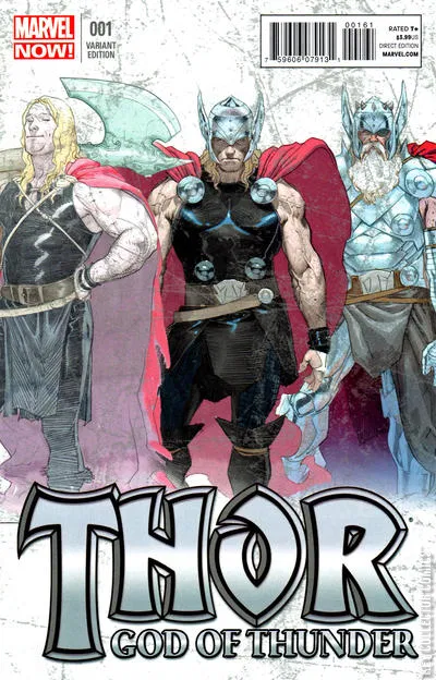 Cover art for Thor: God of Thunder #1 