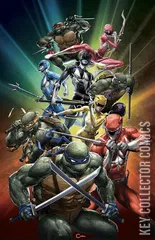Variant Cover for Mighty Morphin Power Rangers / Teenage Mutant Ninja Turtles #1
