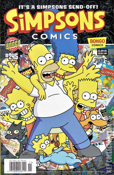 Variant Cover for Simpsons Comics #245