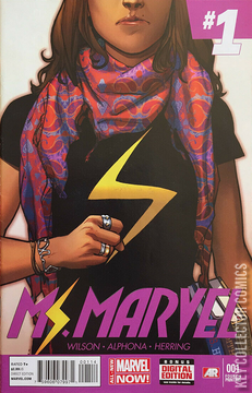 Variant Cover for Ms. Marvel #1