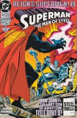 Cover for Superman: The Man of Steel #24