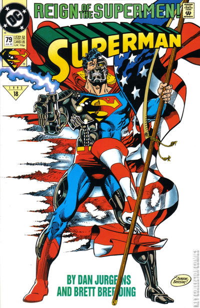 Superman #79 Published July 1993 | Key Collector Comics